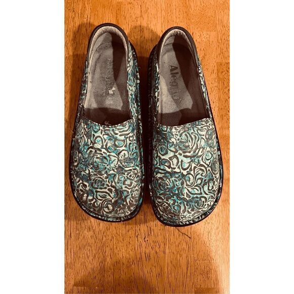 Alegria Debra Freely Multicolor Slip On Nurse Shoes Clogs SZ 36 US 6 - 6.5 - Picture 1 of 13